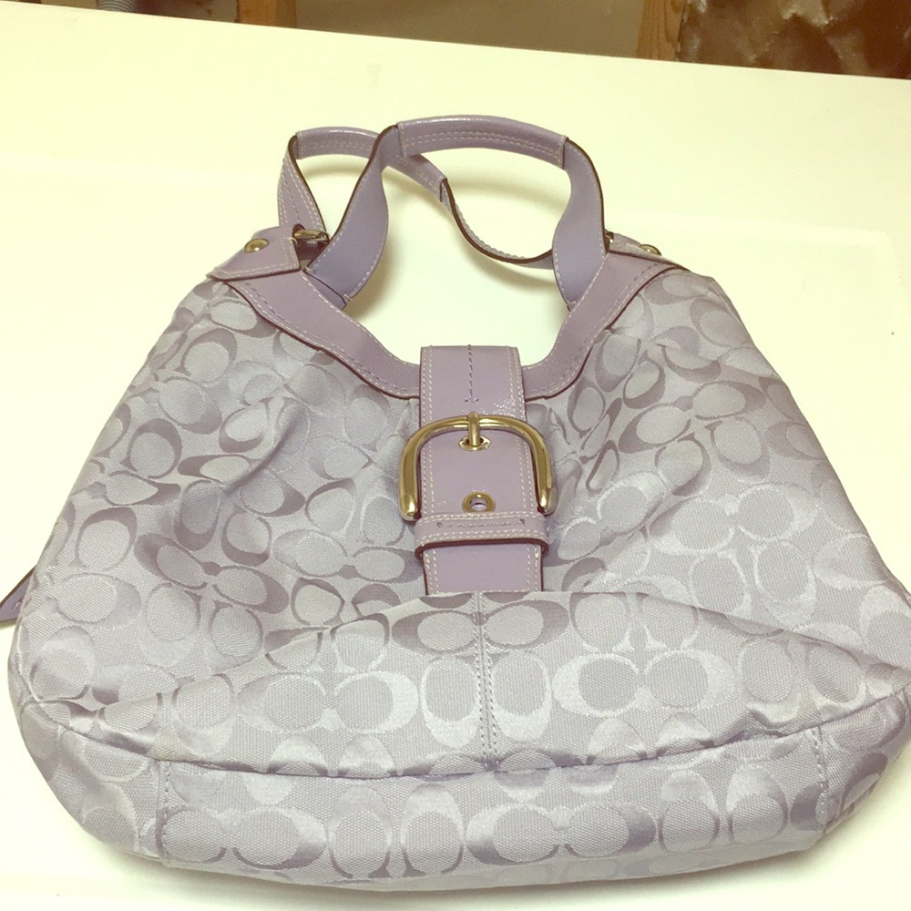 Coach lavender bag